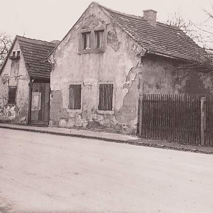 Löbtau, Drescherhäuser 7, Straßenansicht, vor 1934