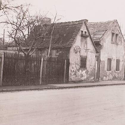 Drescherhäuser, Straßenansicht, vor 1934