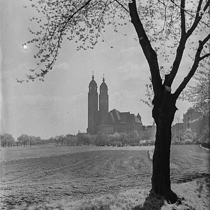 Blick zur Christuskirche