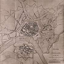 Dresden und Altendresden im Jahre 1651