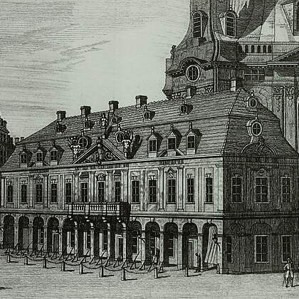 Dresden, Neumarkt, Alte Wache