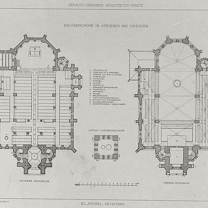 R&ouml;mmler und Jonas: Grundrisse, Blatt 145, um 1890