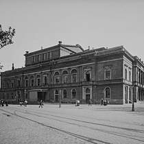 Albert-Theater (1871/1873; B. Schreiber). Ansicht von Nordwesten