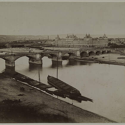 Albertbrücke und Jägerkaserne