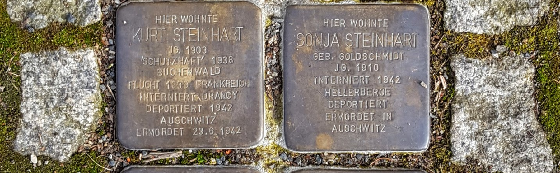 Stolperstein: Familie Steinhart