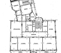 Dianabad Haus Bürgerwiese 22 Dresden, Grundriss