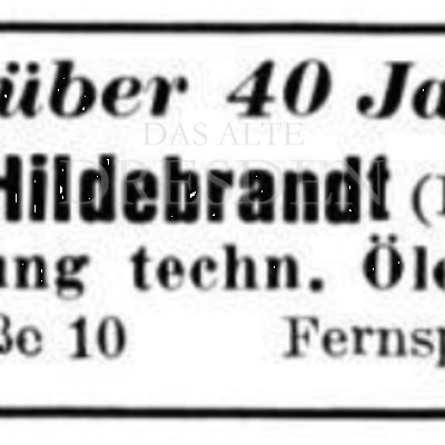 Friedrich Hildebrandt Friedrich Hildebrandt