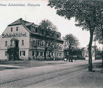 Stra&szlig;enpartie am Gasthaus Schänkhübel
