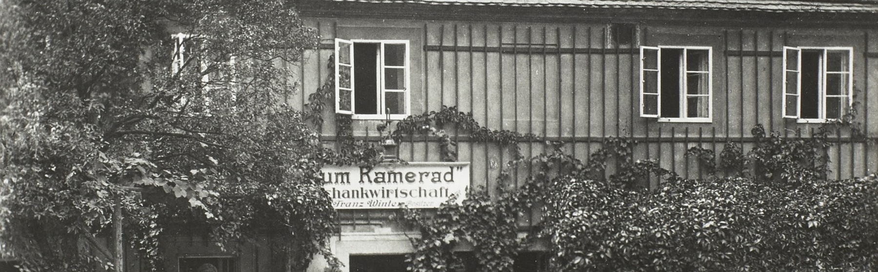Schankwirtschaft "Zum Kamerad", um 1910