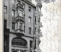 Gruss aus dem Schlosskeller Dresden, Schloss-Str.16. Besitzer Heinrich Miertschke