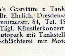 Gastwirtschaft Bruno Ehrlich